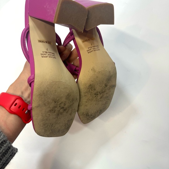 INTENTIONALLY BLANK  REVOLVE Wick Sandal in Purple Size 7 - Picture 6 of 7